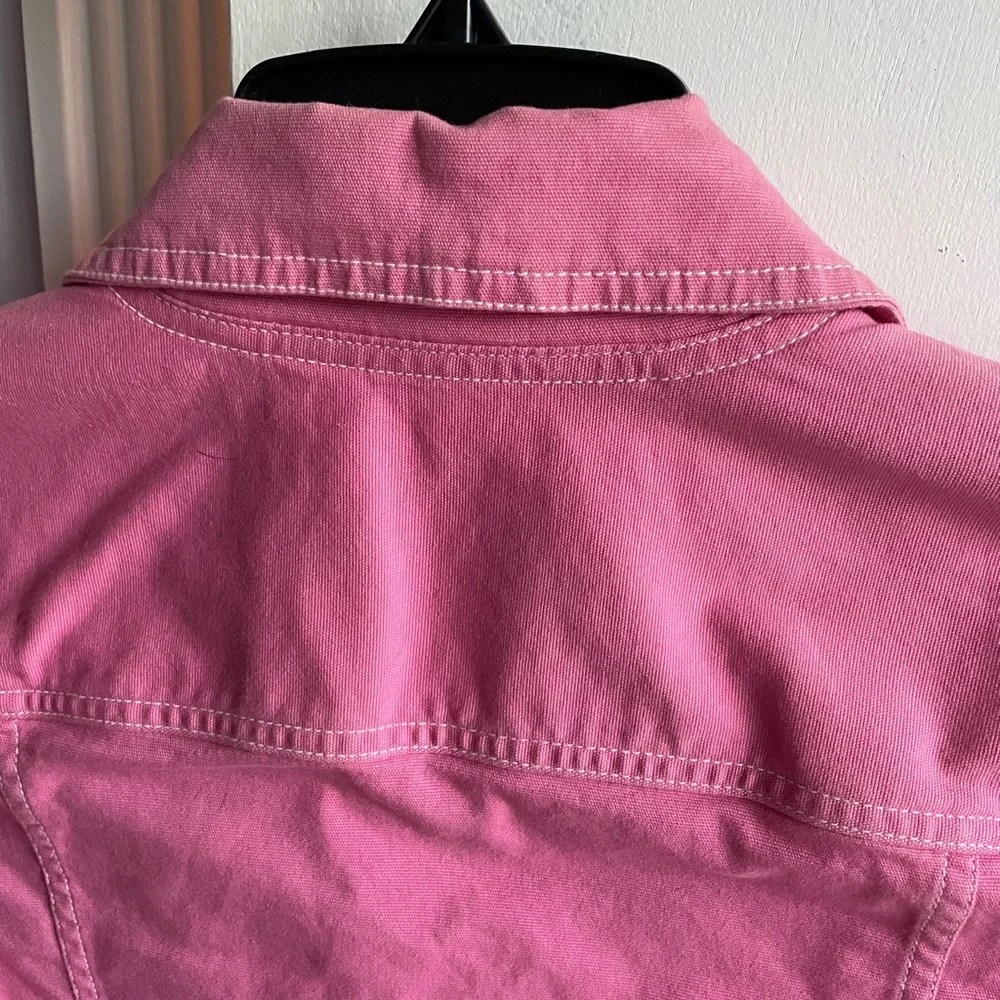 Pink cropped jacket - Picture 6 of 12